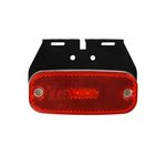 Lampada di segnalazione 10-30V rosso 110x45mm LED 110x45mm con supporto