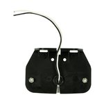 Luce di posizione laterale 10-30V arancione 110x45mm LED con supporto