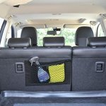 Rete portaoggetti elastica 40x25cm doppia con attacco velcro NS-6
