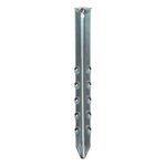 Picchetto per tenda 30cm in metallo rigato