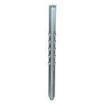 Picchetto per tenda 40cm in metallo rigato