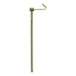 Picchetto da roccia 21cm in metallo con gancio