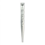 Picchetto per tenda 18 5cm in alluminio rigato