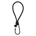 Tenditore tenda elastico nero con gancio