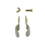 Morsetto di supporto per tetto 25-28mm rivestito