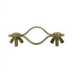 Morsetto di supporto per tetto doppio 25-28mm