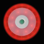 Disco di avvertimento 16+8LED arancione