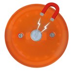Disco di avvertimento 16+8LED arancione