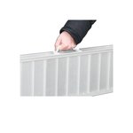 Rampa pieghevole in alluminio per sedia a rotelle 183x73cm 270kg