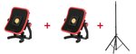 Lampada da cantiere a doppio flusso led 2 x 50 watt