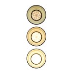 Lampada a sospensione LED pieghevole silicone bianco diam 20cm