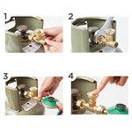 Fusibile bombola gas GasStop per bombole gas propano NL 21 8mm LH (G.5) GSNL1