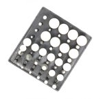 Set di utensili diamantati per l'affilatura, 50 pezzi con gambo da 3 mm
