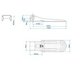 Cerniera a ribalta SPP ZW-01.170A