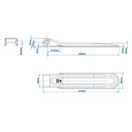 Cerniera a ribalta SPP ZW-01.270A