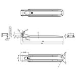 Cerniera a ribalta SPP ZW-01.320A