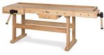 Banco da lavoro in legno per carichi pesanti - 2100x700 mm