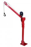 Gru mobile 300 kg con verricello manuale