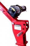Gru mobile 300/500kg con verricello elettrico