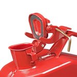 Tanica 5L metallo rosso omologata UN-TuV GS