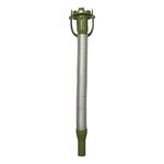 Beccuccio erogatore flessibile in metallo per benzina 20mm