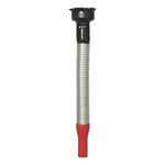 Beccuccio erogatore flessibile in metallo adatto per benzina 20 mm (art. 530090 - 530091 - 530092)