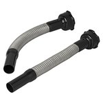 Beccuccio travaso flessibile in metallo adatto per gasolio 25 mm (art. 530090 - 530091 - 530092)