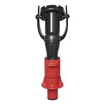 Beccuccio versatore in metallo con tappo automatico anti-goccia (art. 530080 - 530081)