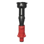 Beccuccio versatore in metallo con tappo automatico anti-goccia (art. 530090 - 530091)