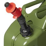 Beccuccio versatore in metallo con tappo automatico anti-goccia (art. 530090 - 530091)