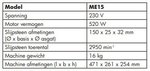 Diametro smerigliatrice 150 - 520W