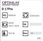 Trapano da tavolo diametro 16mm, 565x275x840mm