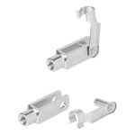 Clevis M8 58mm set di 2 pezzi