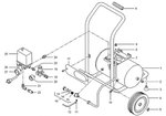 Tubo flessibile compatto per compressori da 10 bar, 10 litri