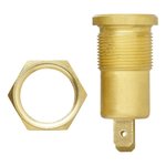 Scatola da incasso DIN 12V ottone