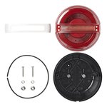 Fanale posteriore 3 funzioni 140mm LED con indicatore di direzione dinamico