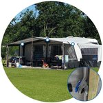 Morsetto di bloccaggio per tenda da sole - set da 3 pezzi