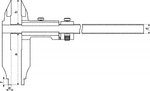 Asse scorrevole con ganasce 400 mm