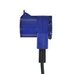 Cavo prolunga CEE 10M con spina angolata a contrasto + presa Schuko 3x1 5mm²