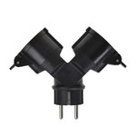 Doppio splitter Schuko