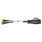 Set di cavi 9M con spina a 13 pin e 2 connettori a 5 pin