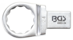 Chiave ad anello ad innesto 24 mm sede 14 x 18 mm