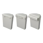Pattumiera con coperchio 6L per roulotte camper