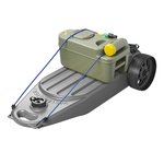 Serbatoio acque reflue Wastemaster 38L grigio