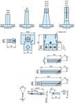 Set di teste di foratura mk/m DIN228