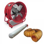 Ventilatore 400 mm con accessori 580x550x360mm