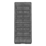 Blocco rampa 90mm grigio - set da 2 pezzi