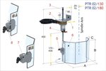 Coperchio di protezione trapani tradizionali 230mm