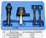 Attrezzo per la fasatura del motore in 4 pezzi per VAG 1.2 TFSI