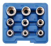 Torx interno, set di tappi profilo E, 9 parti Torx interno, set di tappi profilo E, 9 parti